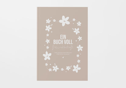 Freundebuch | Ein Buch voll Freundschaft | Schule, Ausfüllbuch, Freundebuch Schulkinder