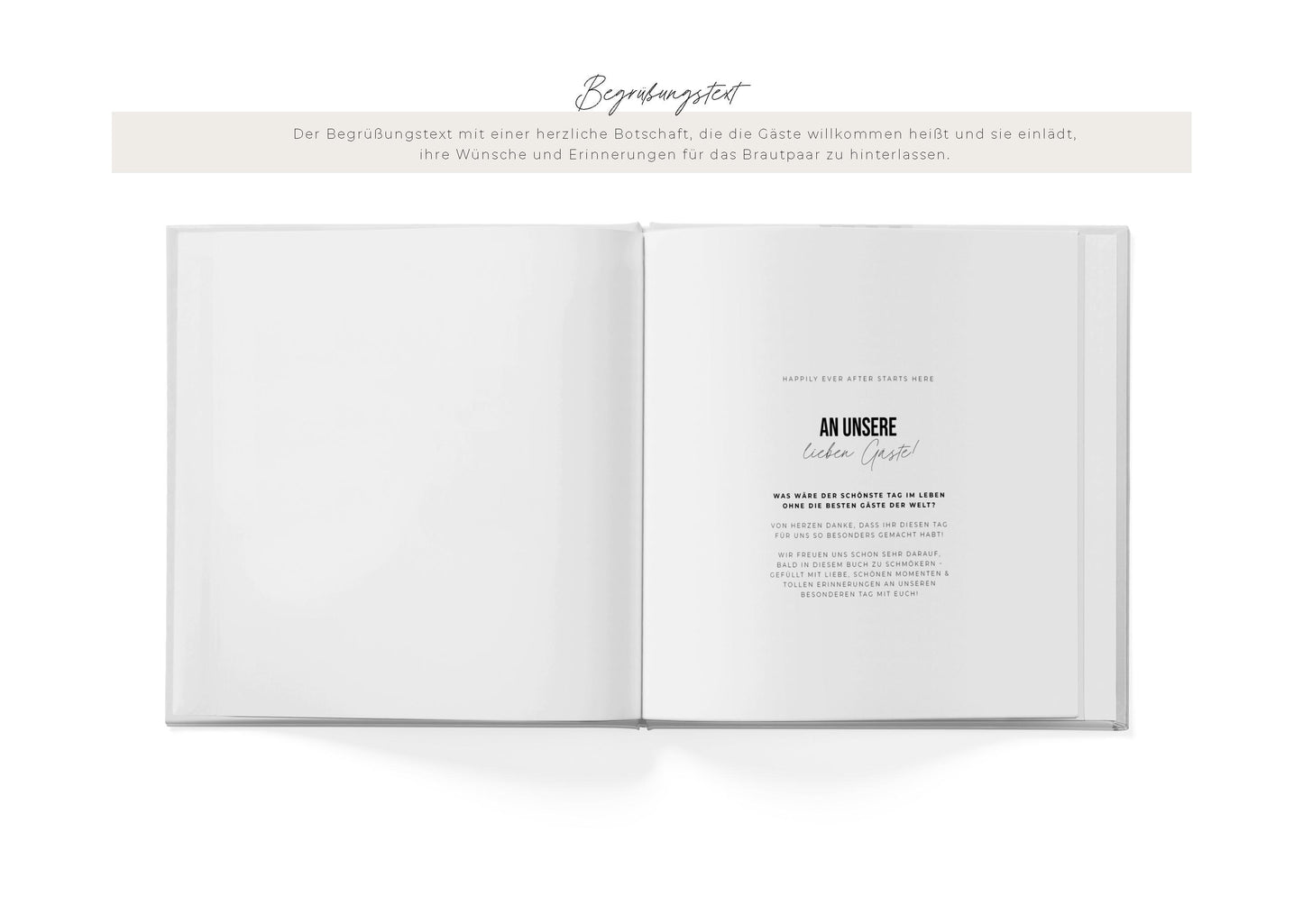 Gästebuch | Always & forever, pink/orange, personalisiert | Ausfüllbuch, Erinnerungsbuch | Gästebuch Hochzeit personalisierbar
