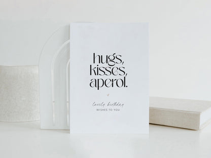 Postkarte | Birthday Aperol