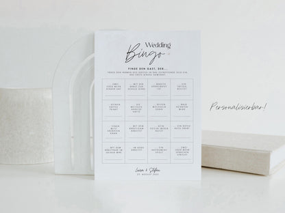 Bingo | Wedding, Hochzeit