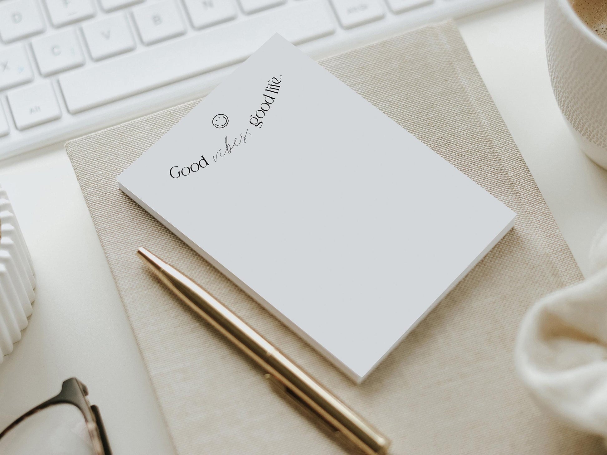 Notizblock Mini | Good vibes, DIN A7