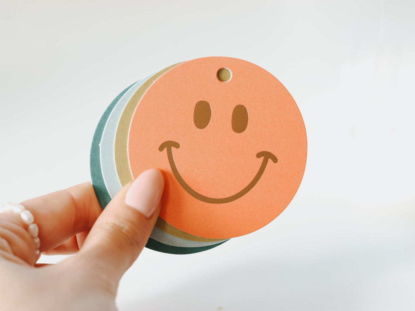 Geschenkanhänger | Smiley
