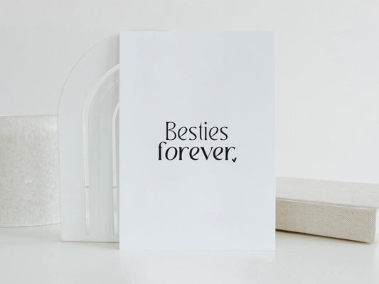 Postkarte | Besties forever