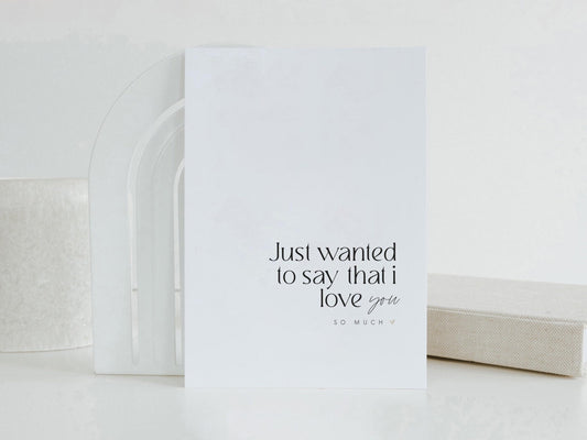 Postkarte | Love