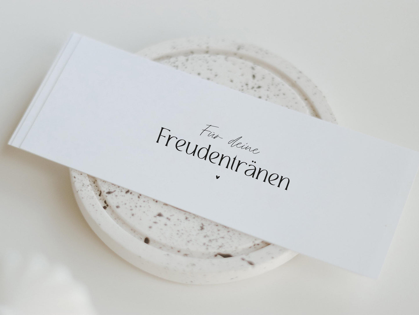 Banderole | Freudentränen | Hochzeit Deko | DIY Taschentücher Hochzeit | Hochzeitsaccessoires Gäste