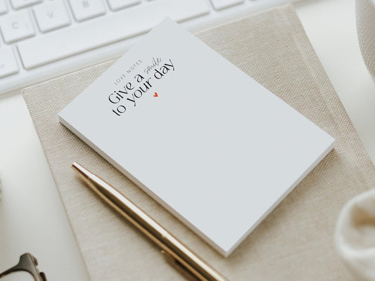 Notizblock Mini | Love notes, DIN A7
