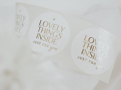 Sticker-Set | lovely things inside