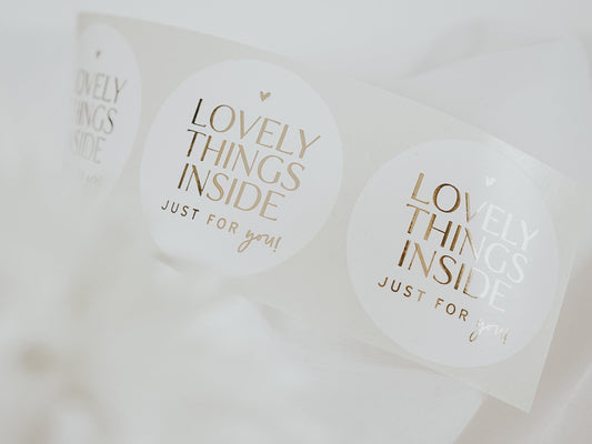Sticker-Set | lovely things inside